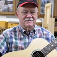 Gene Milligan, tin whistle and Irish flute student